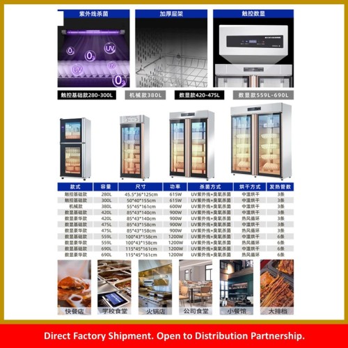Commercial Disinfection Cabinet Series