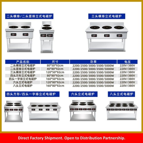 Commercial Vertical Induction Cooker Series