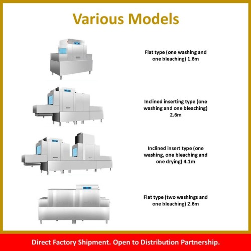 Commercial Conveyor-Type Dishwasher Series