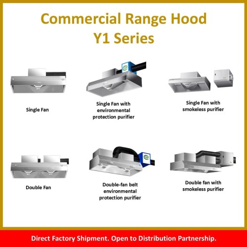 Commercial Kitchen Range Hood Exhaust Series